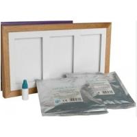 Baby Otisk Sada pre odtlačok, trojitý rám z hlinou - čierny