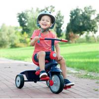 Smart Trike Trojkolka Swirl™ 4v1, modrá/červená