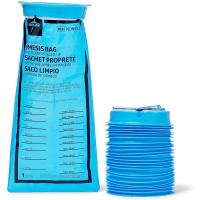 MEDLINE Medline Vrecko na zvratky polyetylénové a tesniacim krúžokom, 2L, modré, 144ks