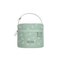 Miniland ECO-friendly Sklenené nádoby 2x250 ml s izotermickou taškou, Žabka