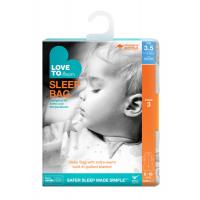 Love To Dream, Spací vak, Etapa 3, 3,5 TOG, 6-18m, šedý/ľadový medveď