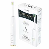 VITAMMY SYMPHONY Sonická zubná kefka s elegantným púzdrom, biela + biele púzdro