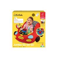 K's Kids Ks Kids Autíčko Jumbo Go Go Go, červené