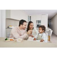 Miniland Dolce  5-dielny set na jedenie pre deti, štvorcový, ružový