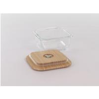 Miniland ECO-friendly Sklenené štvorcové nádoby 2x210 ml s izotermickou taškou, Vtáčik