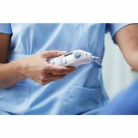 BRAUN Thermoscan Pro 6000-300 ušný teplomer s náhradnými krytmi pre nemocničné účely