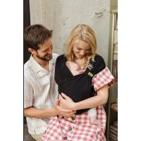 Boba BOBA Bliss 2v1 Detský nosič, čierny