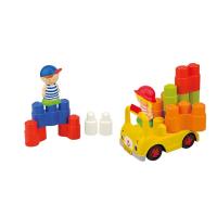 K's Kids Ks Kids Diaľkovo ovládaný školský autobus - sada kociek