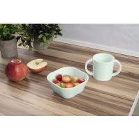 Miniland Dolce  5-dielny set na jedenie pre deti, štvorcový, mätový