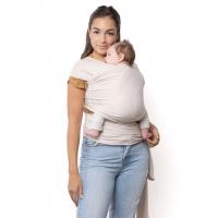 Boba BOBA Wrap Šatka na nosenie detí, bio béžová
