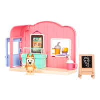 Bluey BLUEY Ice Cream Shop, Obchod so zmrzlinou - figúrka s príslušenstvom