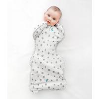 Love To Dream Swaddle UP - veľkosť XS - biela, Hviezdy STAGE1 - 0,2 TOG Original