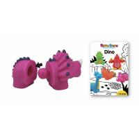 K's Kids Ks Kids Bloky Popboblocs - Kocky na spájanie - oranžový dinosaurus