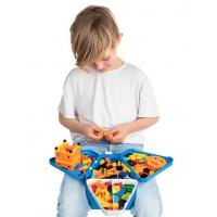 Trunki TeeBee, Prenosný kontajner na hračky, ružový