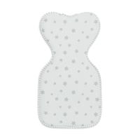 Love To Dream Swaddle UP Zavinovačka veľ. XS oliva/ hviezdy, 1. FÁZA - 0,2 TOG Bamboo Lite