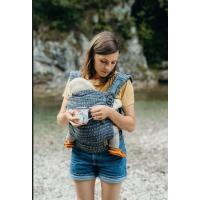 Boba X Detský nosič, denim s potlačou