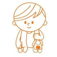 K's Kids Ks Kids Upokojujúca podložka na rameno - Psík Patrick