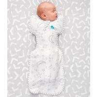 Love To Dream Swaddle UP - Zavinovačka, veľkosť S, biela, Vesmír STAGE1 - 1 TOG Originál
