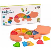 Miniland Senzorická skladačka - Jašterica