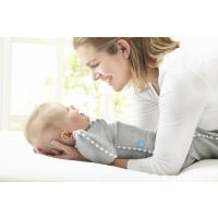 Love To Dream Swaddle UP - Zavinovačka, veľkosť S, šedá - 1  FÁZA, 0-3m, 3-6kg