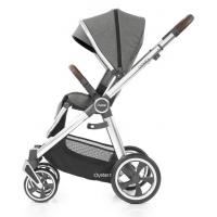 Oyster Športový Kočík 2v1 Oyster 3 - Mercury, strieborný rám + hlboká vanička