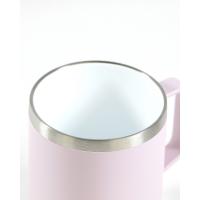 Runbott Mug Nerezový termohrnček s izoláciou, 400 ml, Pudrová Ružová