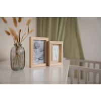 Petit Artichaut Dvojpanelový rámik na odtlačok a fotografiu - srdce