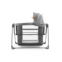 Oyster Home Crib - Fossil, Detská postieľka/kolíska, svetlošedá, 0-1 rok