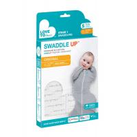 Love To Dream Zavinovačka Swaddle UP, veľkosť S,  ETAPA 1, biela, Original