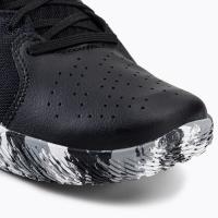 Under Armour Jet 21 Pánska basketbalová/volejbalová obuv, čierno/biela, veľ. 44
