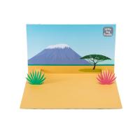 Little Big Friend 3D kartónová scénografia s motívom - Džungľa