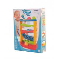 Miniland Farebná dráha s loptičkami a kladivkom, 12m-3r