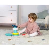 Miniland Skladacia pyramída, Vzdelávacia hračka a triedič pre deti