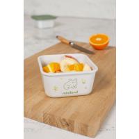 Miniland ECO-friendly Hermetické nádoby na uloženie jedla,  2x400 ml, Žabka