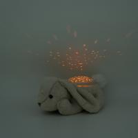 Cloud b® Dream Buddies Benny the Bunny™ - Plyšová hračka/svetielko s projekciou - Králik