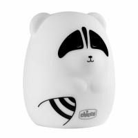 Chicco SOFT LAMP,  Nočné svetielko zo silikónu  - Mýval