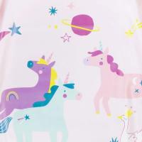 Miniland - Back to school Miniland Podbradník s dlhým rukávom jednorožec