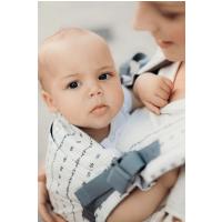 Boba X Detský nosič, krémová s potlačou