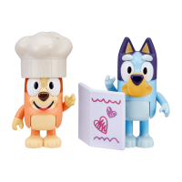 Bluey BLUEY Fancy Restaurant, Elegantná reštaurácia - set 2 figúrok a príslušenstva