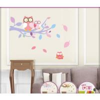 Marko Nástenné dekorácie, Sovy, ružové