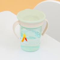 Miniland - Back to school Miniland Náučný pohárik so silikónovým náustkom - Jurassic - 260ml