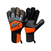 4keepers Force V3.23 RF Futbalové brankárske rukavice, čierna/oranžová, veľ. 8,5