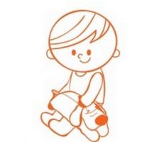 K's Kids Ks Kids Upokojujúca podložka na stehná - malá Psík Patrick