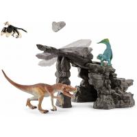 Schleich Dino - set s jaskyňou