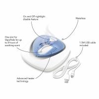 Vicks VICKS VH1800EU, Prenosný bezvodý difuzér na dopĺňanie vôní