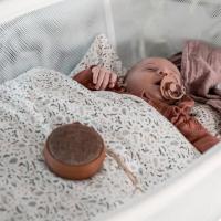 Membantu Echo Prenosný prehrávač bieleho šumu – Svetlohnedý