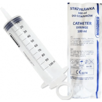 MARGOMED JANET Striekačka na katétre, trojdielna, 50ml