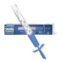 NOVAMA SIGMA Sklenený bezortuťový teplomer analógový
