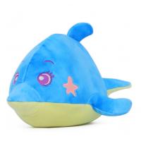 Dream Beams - Svietiaci plyšák/vankúšik, Delfín Dominic, 18cm