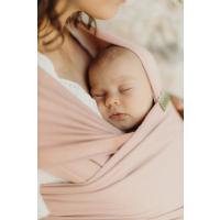 Boba BOBA Wrap Šatka na nosenie detí, svetloružová